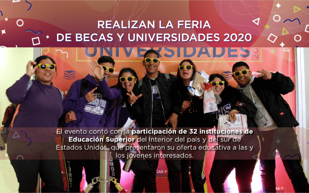 Realizan la Feria de Becas y Universidades 2020   